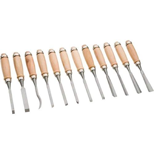 2 set 12 piezas herramienta para tallar madera miniatura 2