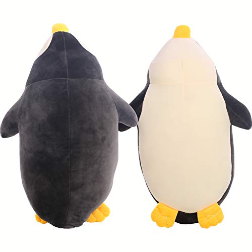 Dentrun Penguin Stuffed Animals Bulk, Cute Penguin Plush Doll Play Toys For Kids Girls Boys Adults Birthday Xmas Present, Adorable Soft Plushies And Gifts, 12.20/18.11/22.44/25.98 Inchs, Blue, Black #TOP2