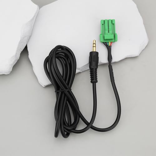 Cable de audio para auto Jack 3.5mm a 6 Pin 150 cm miniatura 6
