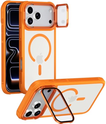 iPhone 13 Pro Max �p�P�[�X MagSafe�Ή� �����Y�X�^���h�t�� ���� ���ϖh�~ ��� �ϋv�� �X�^�C���b�V�� �w����ɂ��� �ϏՌ� �S�ʕی� ��phone13 Pro Max �p �P�[�X ������� �J���������Y�ی� ���C�����X�[�d 