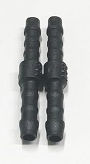 Two 4mm Windscreen Washer Straight Tubing Connector Extender