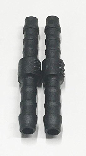 2 x 5mm Windscreen Washer Straight Tubing Connector Extender