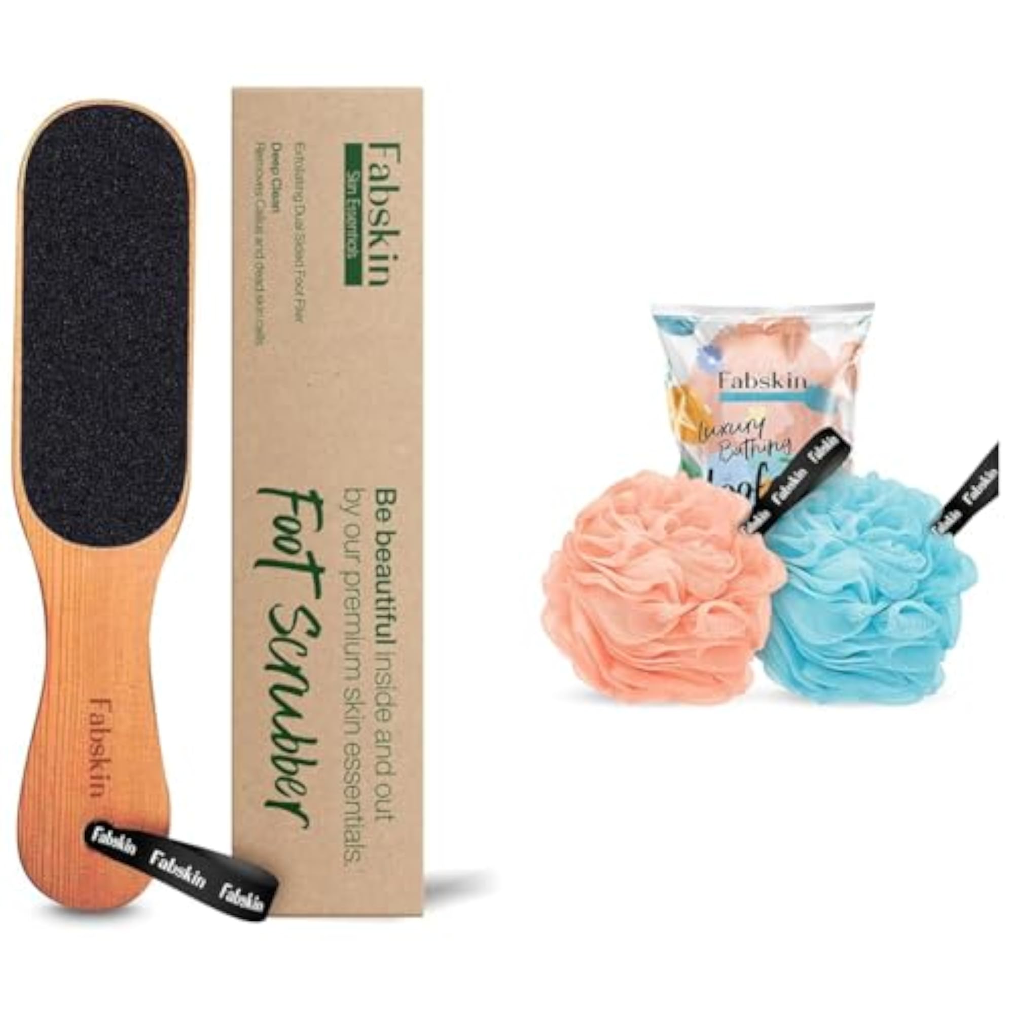 Wooden Foot Scrubber for Dead Skin Removal