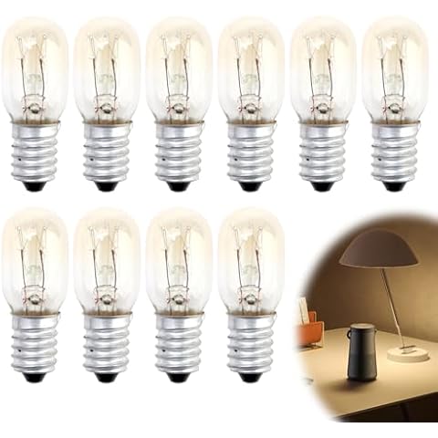 15W E14 Salt Lamp Bulbs 10-Pack Cover