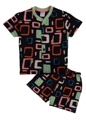 Image of 3BROS Baby Boys & Baby Girls Cotton Hosiery Clothing Set Half Sleeves T-shirt with Matching Pants (DB20HS6027 Parent)