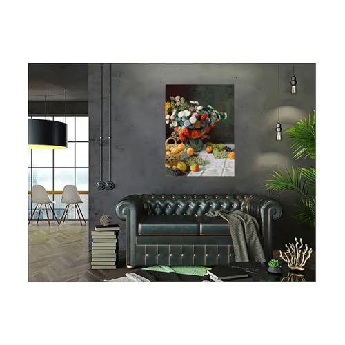 Poster Claude Monet Still Life impression papier grand format 100x75 nature morte fleurs - 3