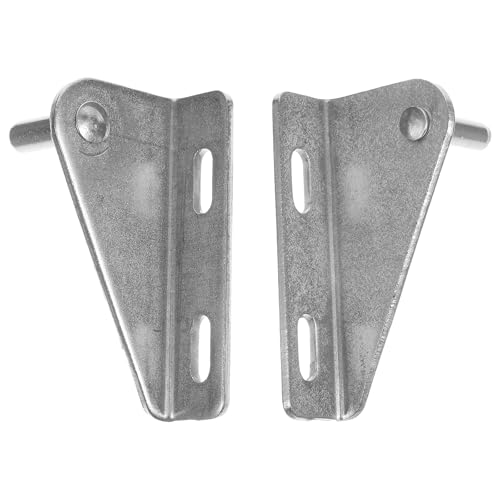 Artibetter Bisagras de Acero Inoxidable para Puerta de Congelador, Bisagras de Metal Profesional 2 Piezas (izquierda y Derecha, Eje 28 Mm), Accesorio para Reparación y Suministro
