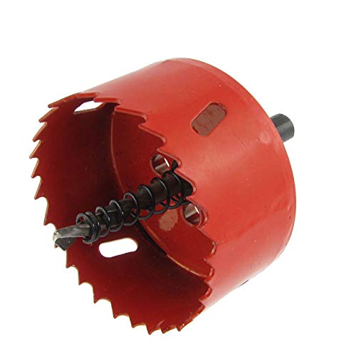 Liyafy 70mm /2.75" Dia Iron Aluminum BI -Metal Hole Saw Twist Drill Bit