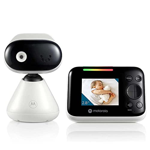 Miniatura 8 de Motorola Nursery PIP1200 Vigilabebés con Cámara, Unidad de Padres de 2,8 pulgadas, Comunicación Bidireccional, Temperatura Ambiente, Visión Nocturna por Infrarrojos, Alcance de 300 m
