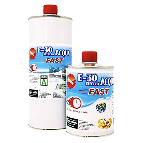 PROCHIMA FE034FK1,6 E-30 FAST Effetto Acqua Resina Trasparente Atossica, 1600 GR