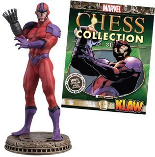 Marvel Chess Collection Part 31 KLAW (Black Pawn)