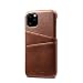 Produktbild iPhone 11 Pro Max Hülle Backcover Braun Suteni Cardslot