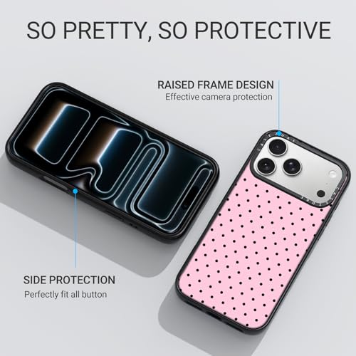 Clear TPU Phone Case Cover for iPhone with Design, Drop Protection, Cute Case for Girl Women (Point 3, iPhone 17 Pro Max) by casezuke - Used condition - Image 3