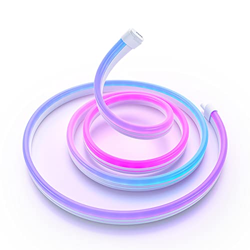 Xiaomi Smart Lightstrip Pro - Striscia di luce intelligente LED, RGB, 2 m, luce morbida 3D, 8 impostazioni ambientali, 100 impostazioni personalizzate, bianco (versione ES + 3 anni di garanzia)