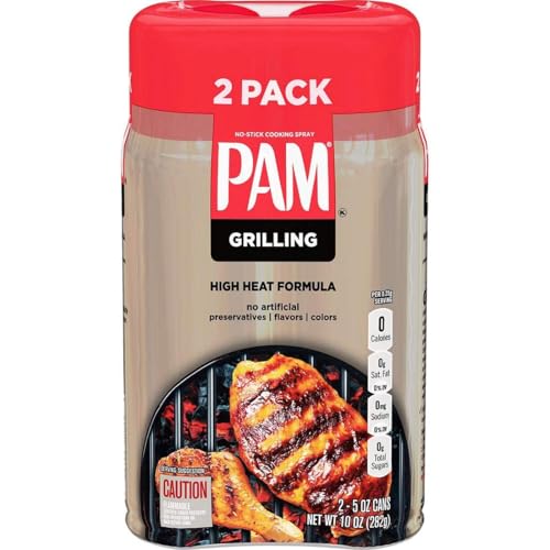 Comparison: Best Non Stick Spray For Grill 8 Pam No Stick Grilling Spray, 5 Ounce (Pack of 2)