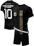 deutschland trikot kinder mit beflockung Coole Kleinkinder Sport Bekleidung Geburtstag Geschenkideen - Soccer Fußballsachen / Fussballtrikot selber gestalten 23/24