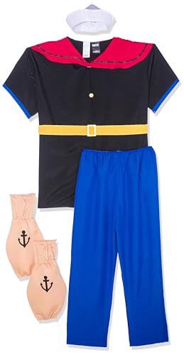 Déguisement Popeye grande taille costume nostalgique adulte pour carnaval