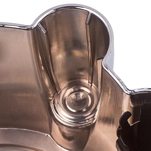 Maxpeedingrods 4Pcs Chrome Wheel Center Hub Caps 8 Lug For Ford F250 F350 Super Duty 1999 2000 2001 2002 2003 2004 2005 For Ford Excursion 2000-2005, 8.4 Inch Cap For 16"& 18" Wheel Pickup 2-Door 5.4L #TOP7