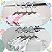 ForraFun 8 Pcs Baby Closet Dividers Unisex Baby Clothes Organizers Clear Labels for Nursery Closet Organizer & Decor Nursery Fits Most Rods(Modern,Cool Colors)