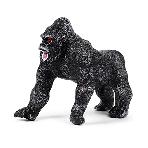 GIMOCOOL Jouets gorilles pour garçons | Figurines d'animaux Statue King Kong Affichage | Figurines de Bureau d'étude à la Maison de pièce pour la Table d'étagère de Bureau, décoration d'ornement de