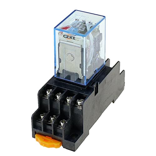 Relais 5a 8pin bobine DPDT KLVN commutateur haute conductivité pour armoire électrique 220V