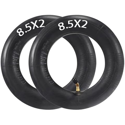 2-pack 8.5x2 inner tube,8 1/2x2 inner tube Bent Valve Replacement for Gotrax Electric scooter Compatible with okai/Gotrax GXL V2 Thicker Inflatable Scooter Replacement Wheels Cover