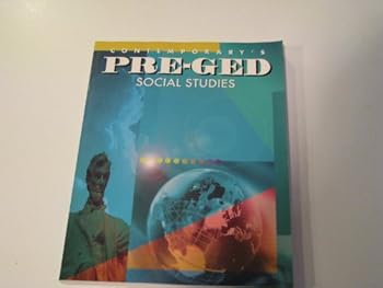 Paperback Pre-Ged Social Studies Book