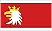 Produktbild Fahne/Flagge Polen - Woiwodschaft Emland Masuren 90 x 150 cm