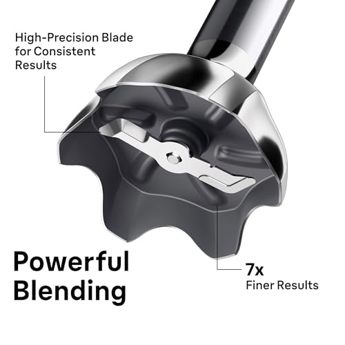 Image of Braun MultiQuick 5 MQ515 Hand Blender, 500W, Dual Speed, Beaker & Whisk