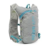 JEELAD Lightweight Running Vest for Women and Men 5L Hydration Backpack with 2L Water Bladder for Hiking Trail Running Gear Cycling Marathon (B-Grey(5L)-only Vest, One Size)