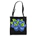 Blueberry Fruit Funny Berry Lover Eater Graphic Tote Bag