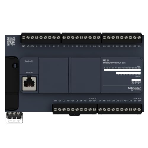 CPU compacta DC 24E/16S NPN controlador lógico programable 3