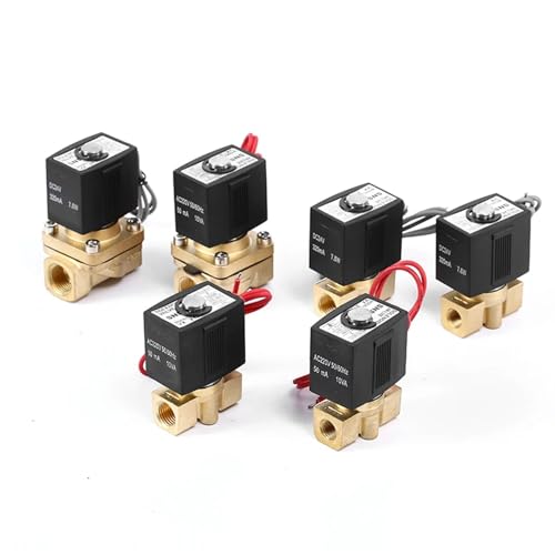 Vanne pneumatique VX2130-10 AC110V électrovanne solénoïde eau 220V 24V - 2