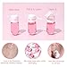 YuanQ Cleansing Oil for Face 25Pcs Makeup Remover Oil Travel Size Facial Makeup Remover Cleanses without Clogging Pores for All Skin Types (Pink)