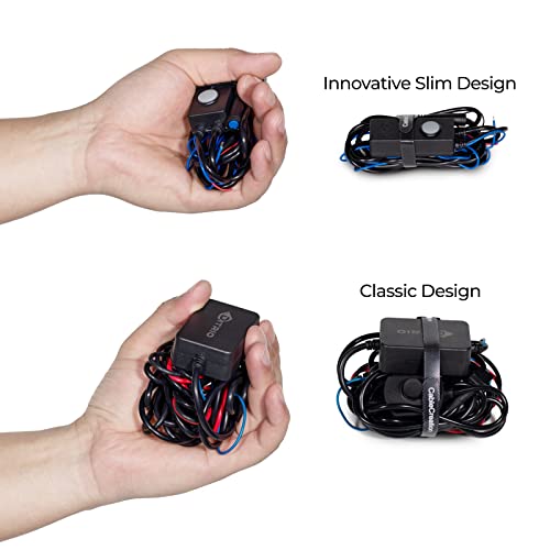 Ditrio 8Pcs 12V Rgb Underglow Led Strip Light Kit With Brake Light Feature For Compact Motorcycles, M8R #TOP1