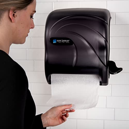 San Jamar T990TBK Oceans Element Paper Towel Dispenser Fits All Core Sizes thumb #6