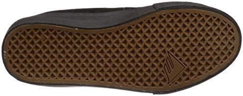 Emerica Men's OMEN HI Skate Shoe, BLACK/BLACK/GUM, 8.0 Medium US | Image 3
