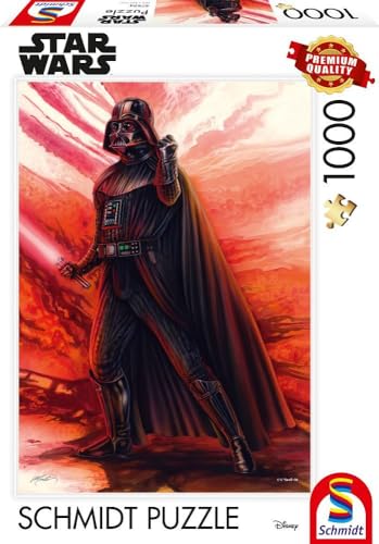 Schmidt Spiele-Star Wars Schmidt Spele 57594 Thomas Kinkade, Lucas Film, Monte Moore, Los Sith, Puzzle de 1000 Piezas, Dibujo Animado, Multicolor, Talla única