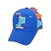 Baseball Cap Baby Toddler Baby Hut Sonnenschutz Cap Cartoon Mädchen Dinosaurier Kids Baby Care (Blue, One Size)
