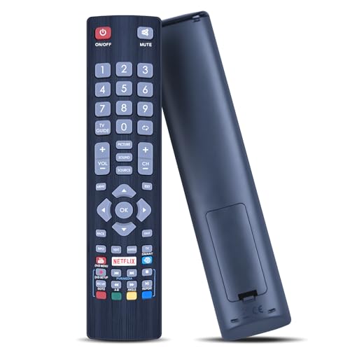 GOUYESHO BLF/RMC/0008 Télécommande de Rechange pour Blaupunkt Smart Freeview FHD TV 40/133MWB11BFEGPXUK 40/133M-WB-11B-FEGPX-UK 40/148M 40/148MGB11BFEGPXUK