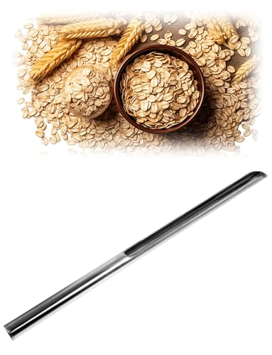 Campionatore di sonda per cereali in acciaio inossidabile, strumento portatile e facile da usare per test accurati dei cereali, strumento essenziale per agricoltori e appassionati di cereali
