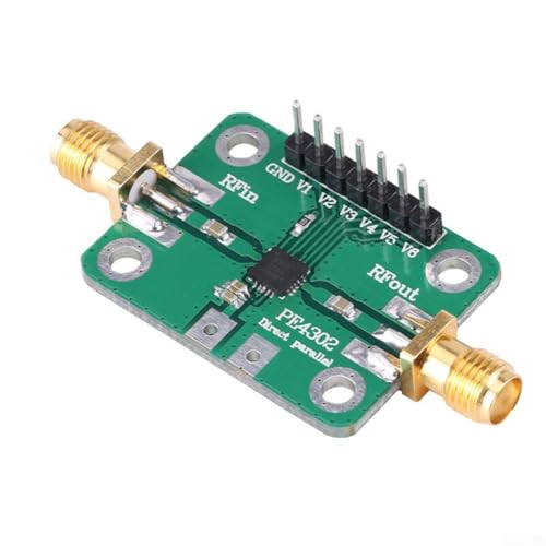 Besttoolifes Atenuador de control numérico del atenuador del RF PE4302 Módulo del atenuador del control numérico paralelo directo del atenuador del CNC del RF