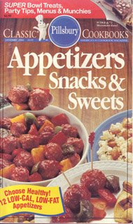 Paperback Pillsbury Classic #119: Appetizers Snacks & Sweets Book