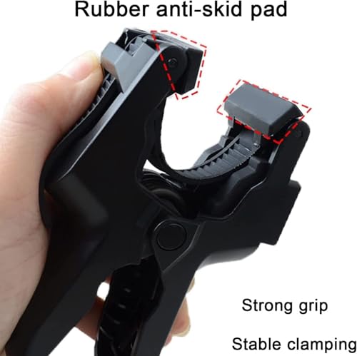 Image of SHOPEE Jaws Flex Clip Clamp Mount Compatible with Go Pro Hero 13 /12 /11 /10 /9 /8 /OSMO Pocket / Insta360 X5 / X4 / X3 ONE /X /X2 Action Cameras