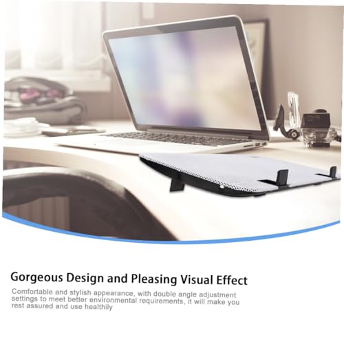 Support de refroidissement pour ordinateur portable en maille métallique stand ergonomique