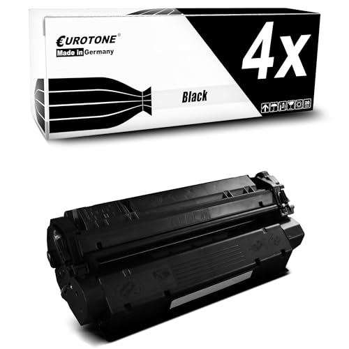 Toner FX8 noir pour Canon Fax L380 cartouche Eurotone lot de 4