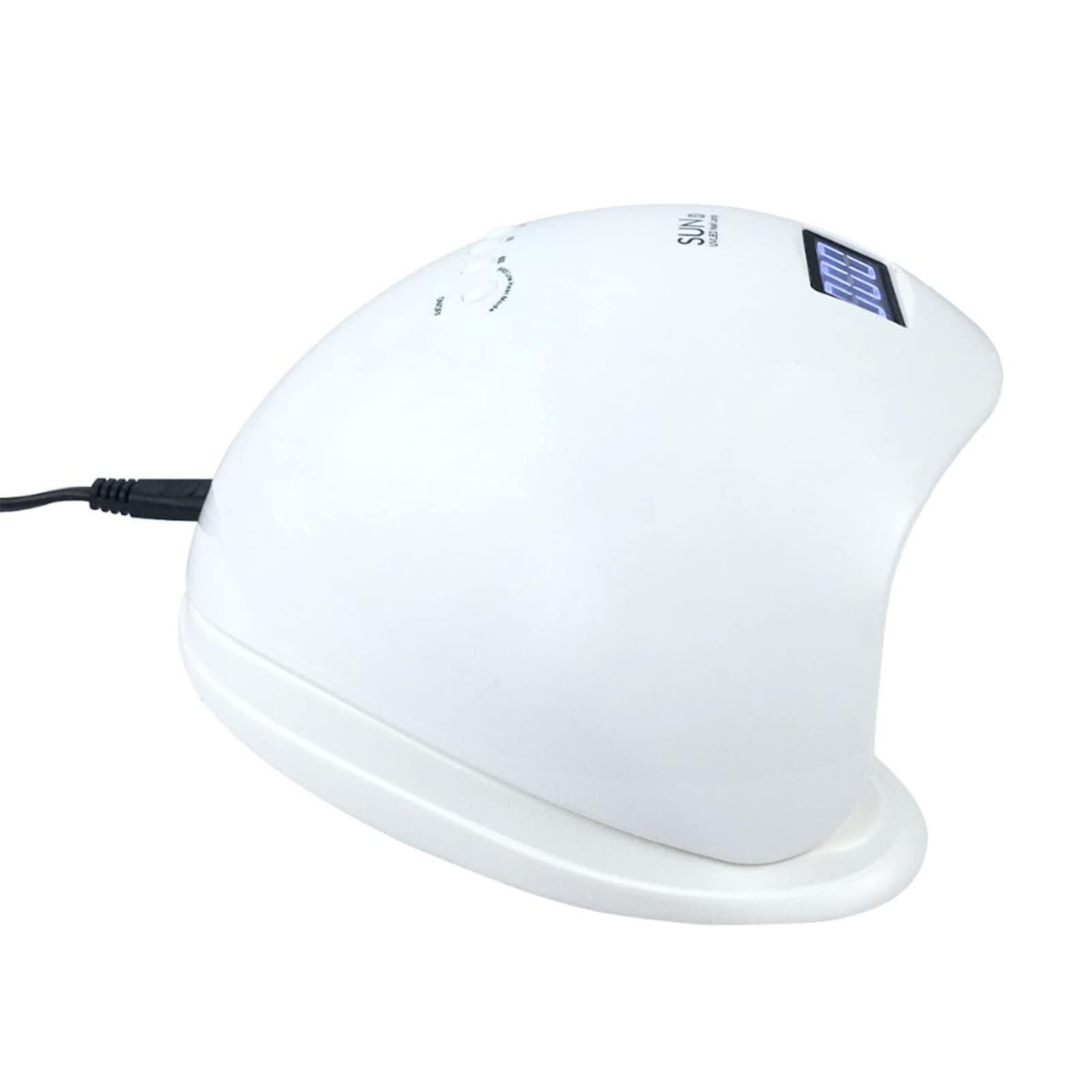 ZYC Lampada Professionale per Unghie Lampada per Unghie LED UV 48W Vernis Strumento per Manicure Semi-Permanente con sensore Auto Essiccazione Lampada Gel,Rosa