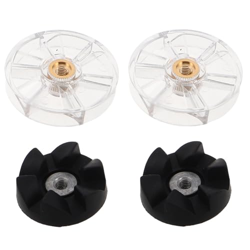 Gatuida Juego de 4 Almohadillas Antivibración de Goma para Licuadora, Acoplador de Cuchillas y Base, Repuesto Compatible para Licuadoras 600w/900w, Reducción de Ruido y Protección