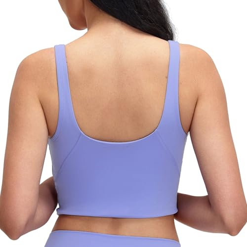 Image of Lemedy Women Sports Bra Longline Crop Tank Top