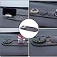 Multifunction Car Anti-Slip Mat,Auto Antirutschmatte Handyhalterung,Silikon-Matte Telefonpad für Autodekorationen,Brillen,Handys Verwendet(Schwarz)